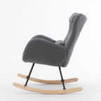 Versatile Lounge Chair, Rocking Chair, Relaxing Rocking Chair – Perfect for Garden, Living Room, Patio, and Balcony – Modern and Sleek Design