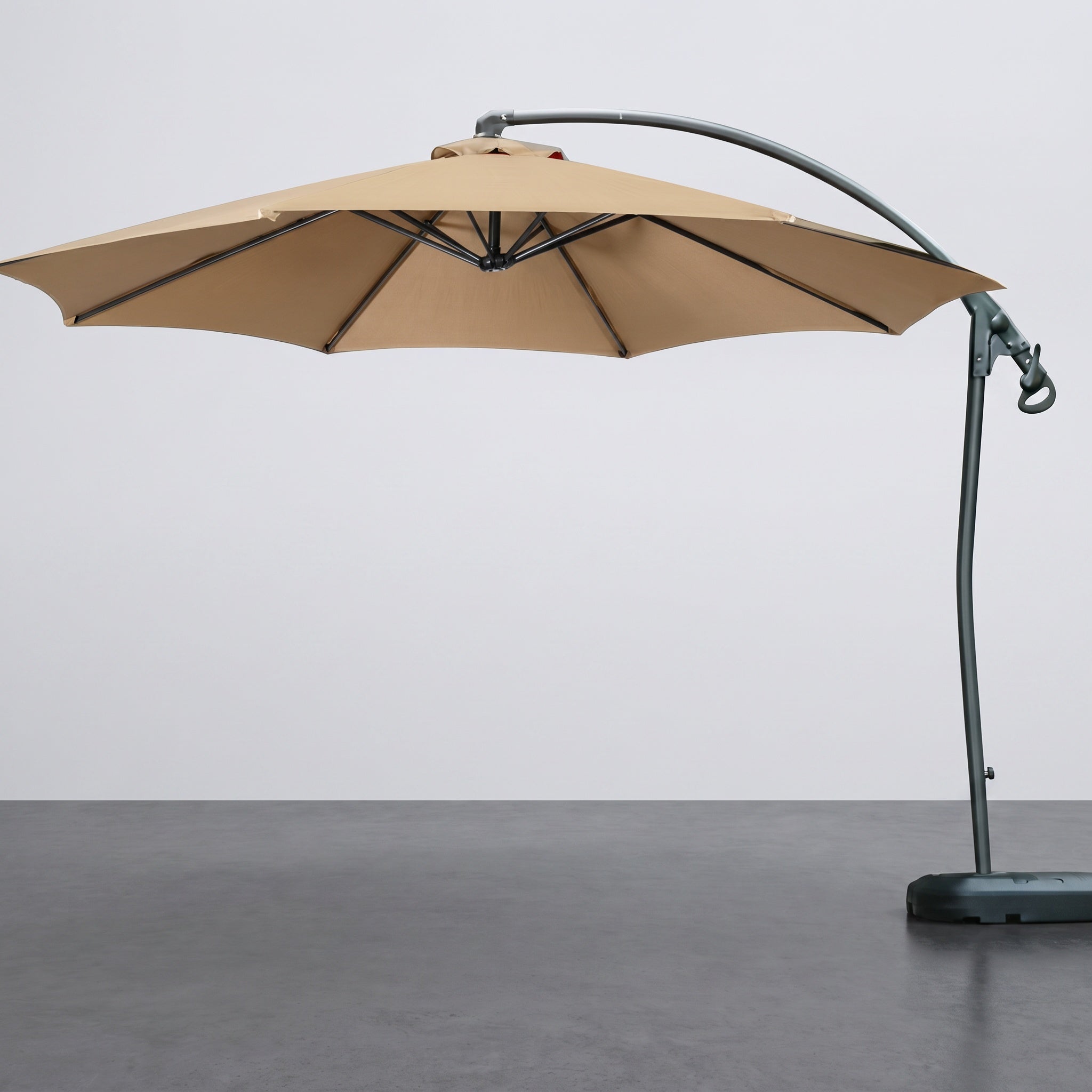 Toile de parasol déporté inclinable