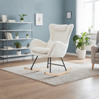 Versatile Lounge Chair, Rocking Chair, Relaxing Rocking Chair – Perfect for Garden, Living Room, Patio, and Balcony – Modern and Sleek Design