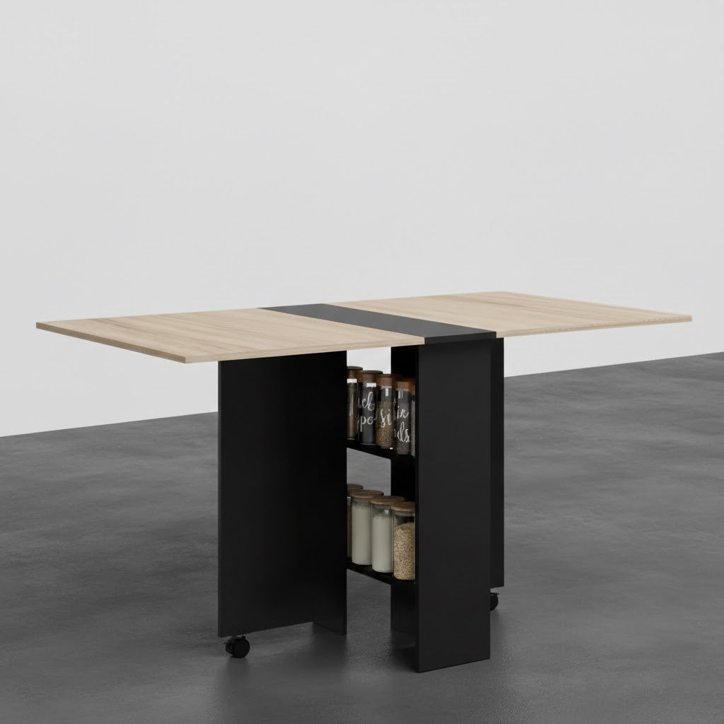 Table extensible avec rangement