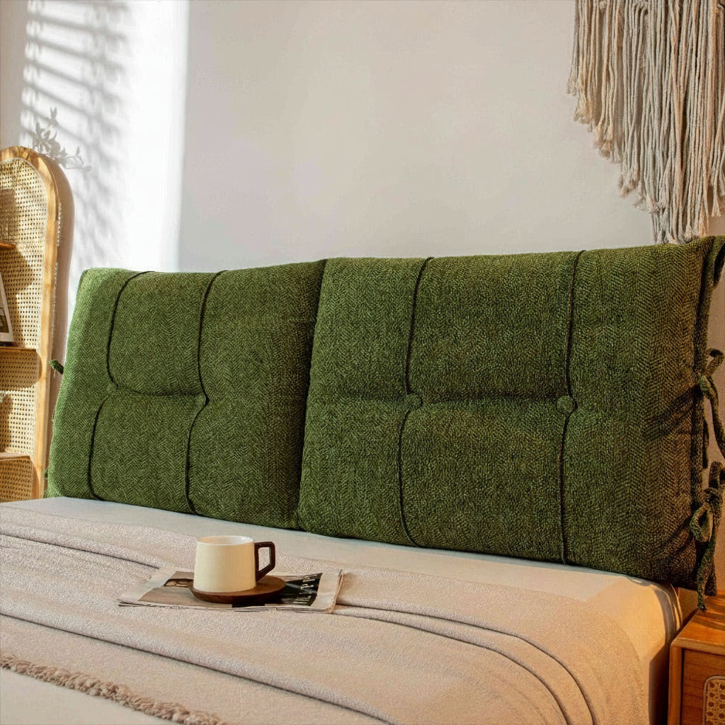 Tête de lit style japonais avec rembourrage amovible