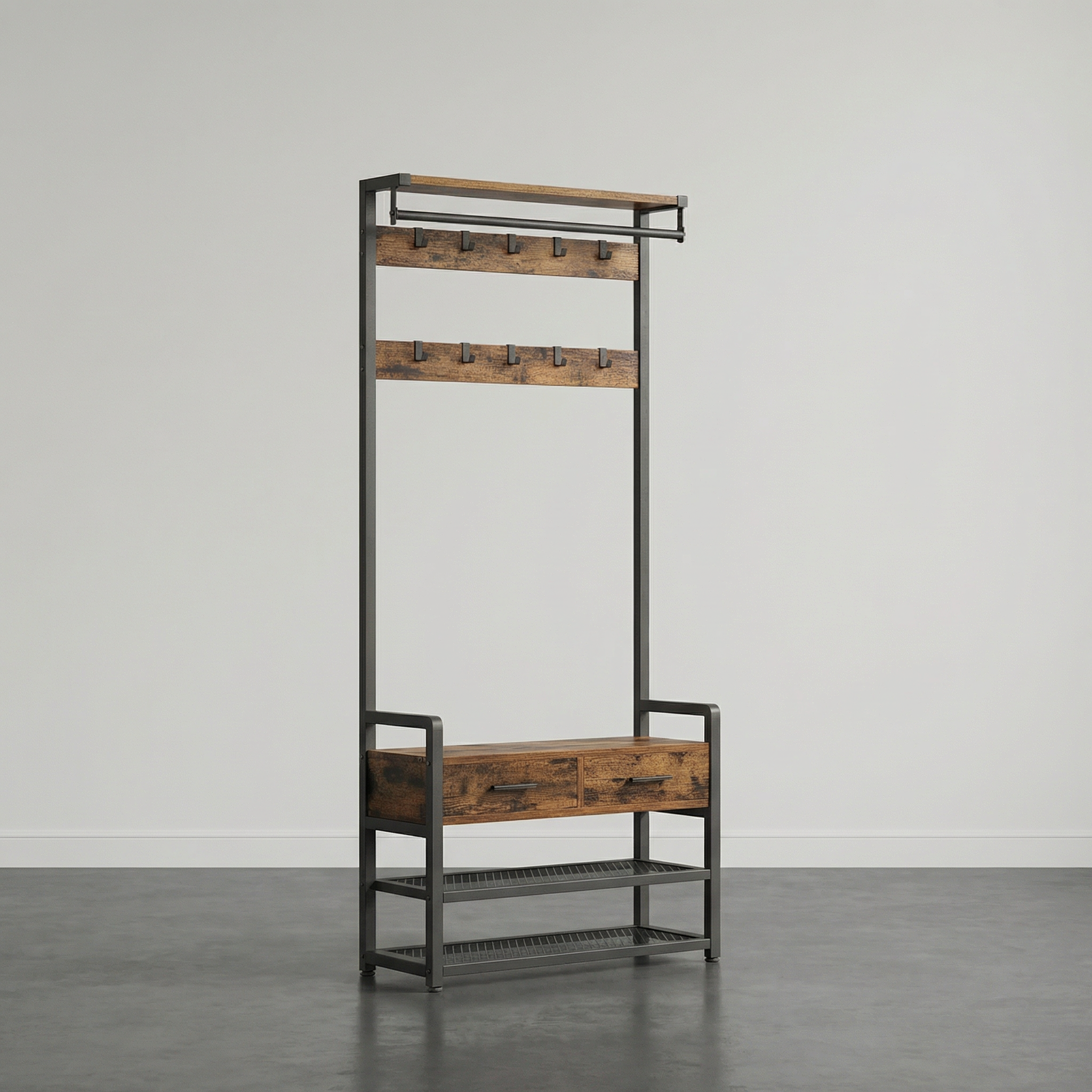 Portemanteau Banc avec Rangement