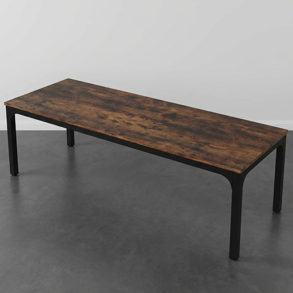 Table Basse Industrielle Rectangulaire