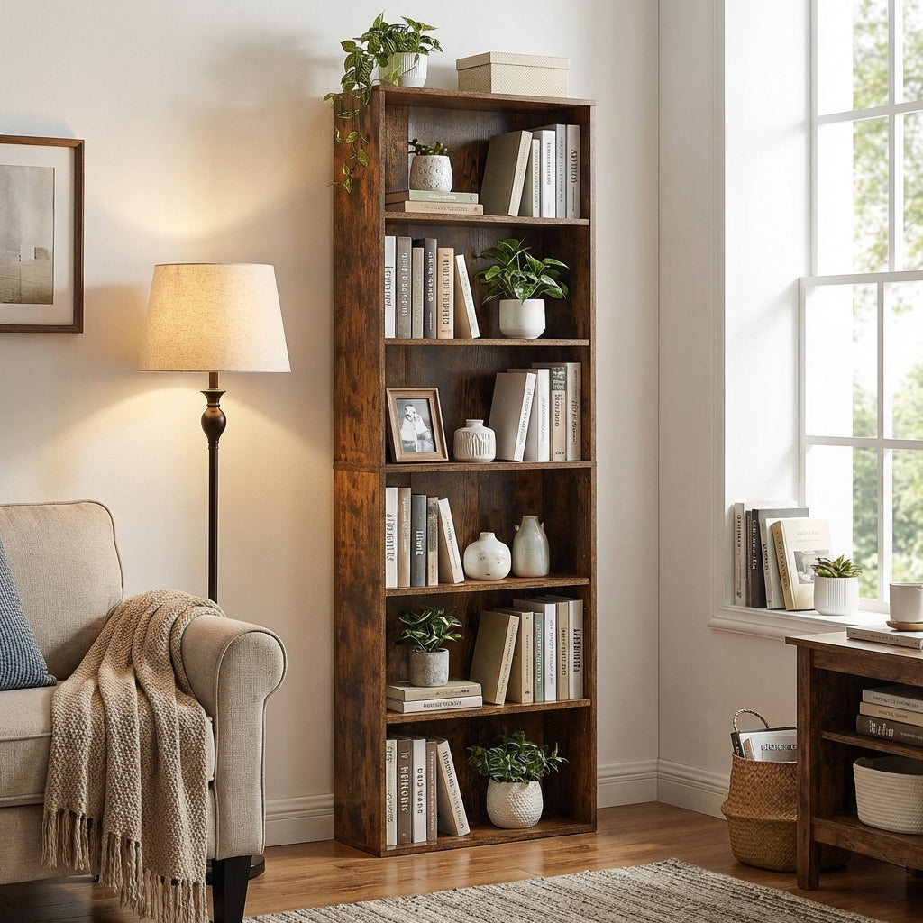 Bibliothèque Bois Ouverte 7 niveaux