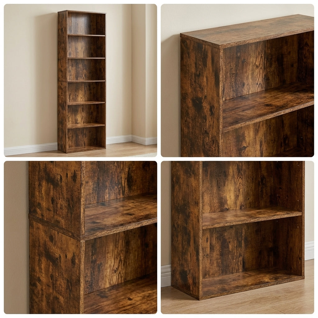 Bibliothèque Bois Ouverte 7 niveaux