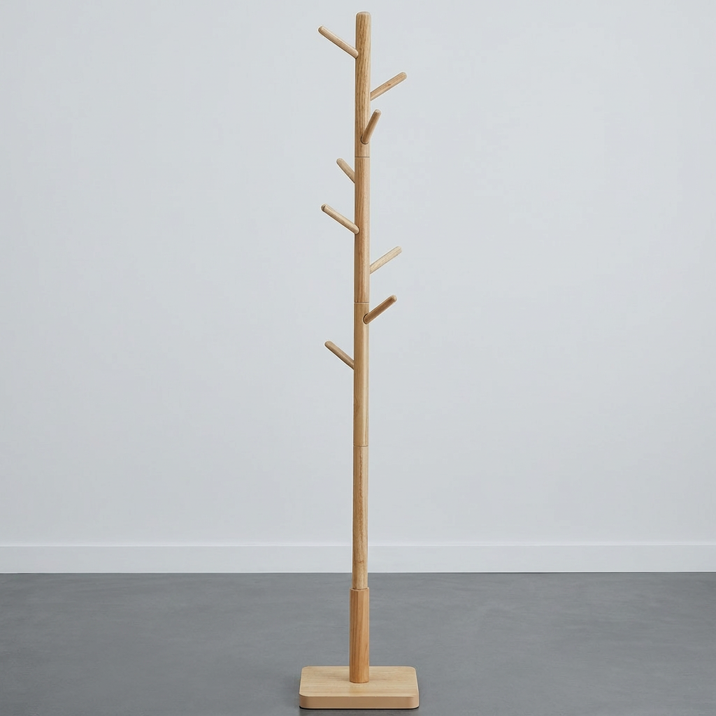 Porte-Manteau Bois sur Pied
