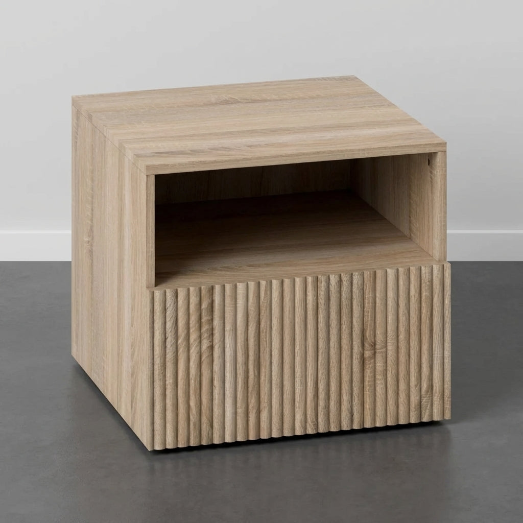 Table de Chevet Rainurée