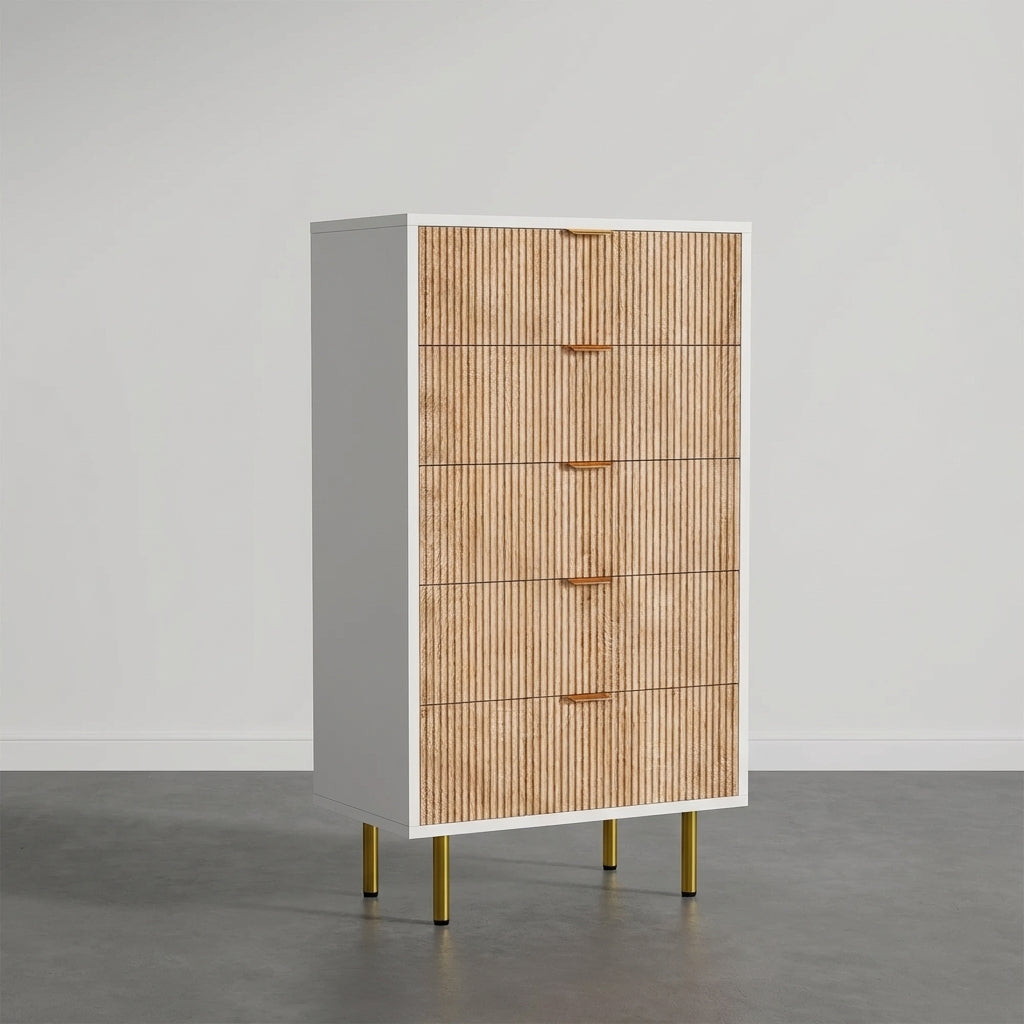 Commode Haute Rainurée