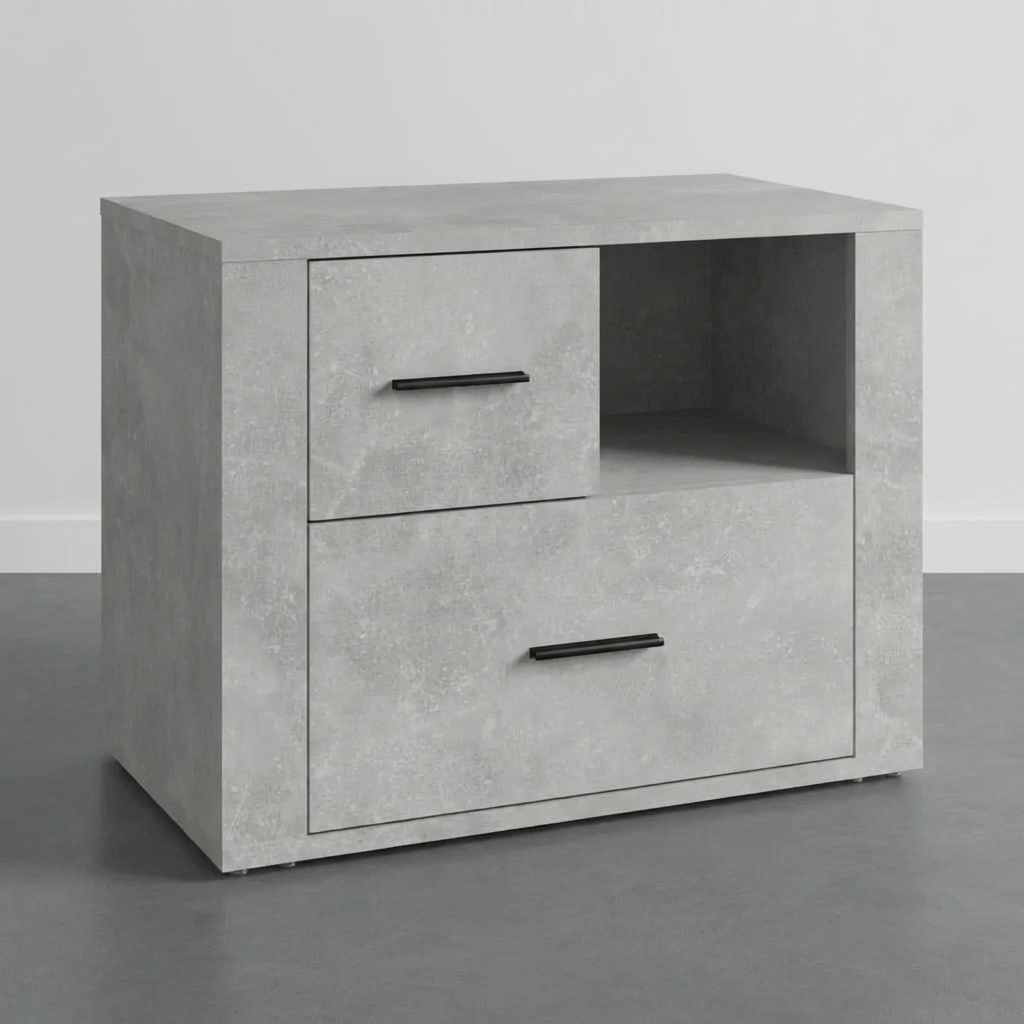 Table de Chevet 2 Tiroirs