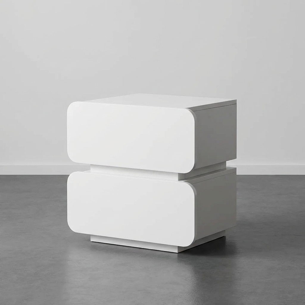 Table de Chevet Design 2 Tiroirs