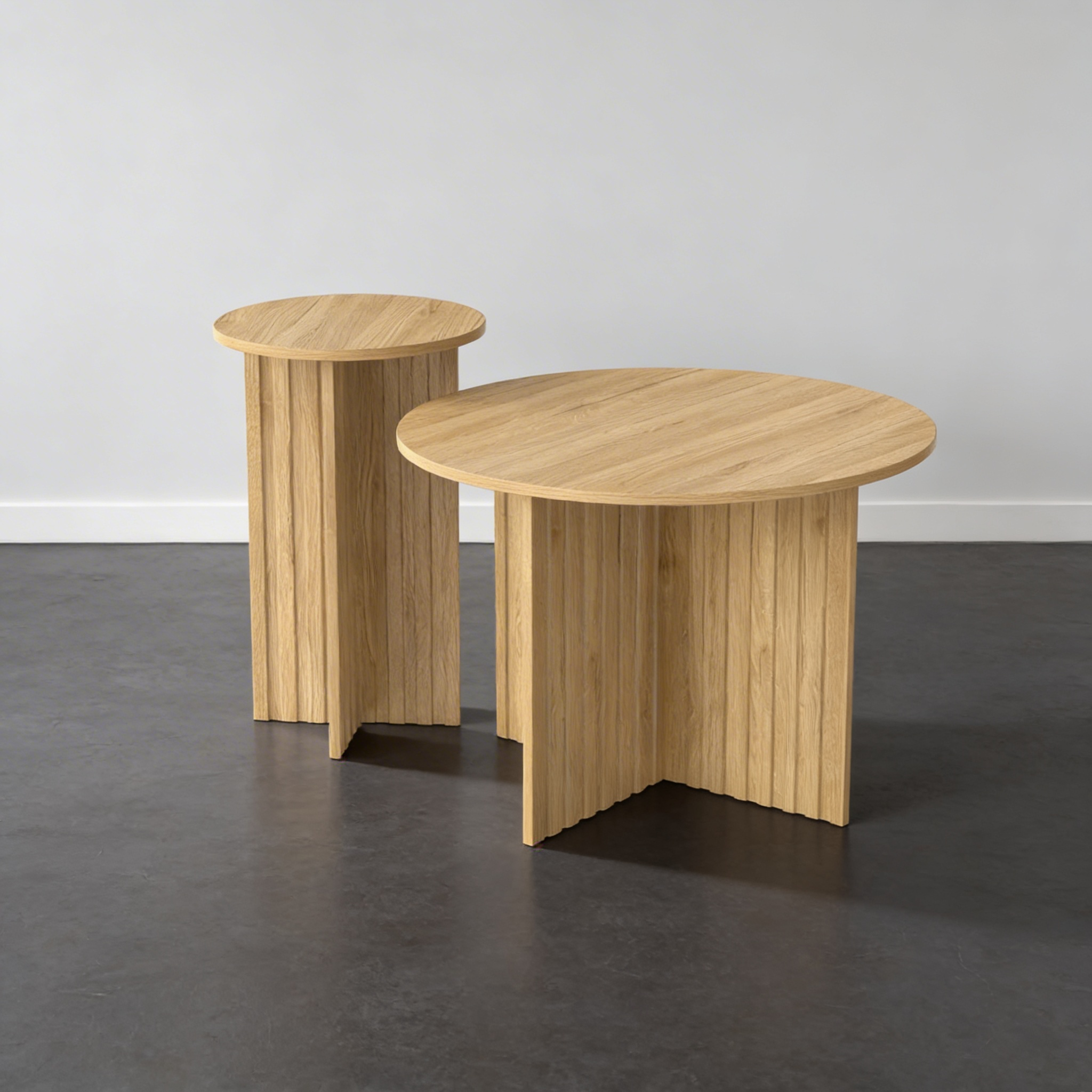 Table Basse Design Bois Naturel