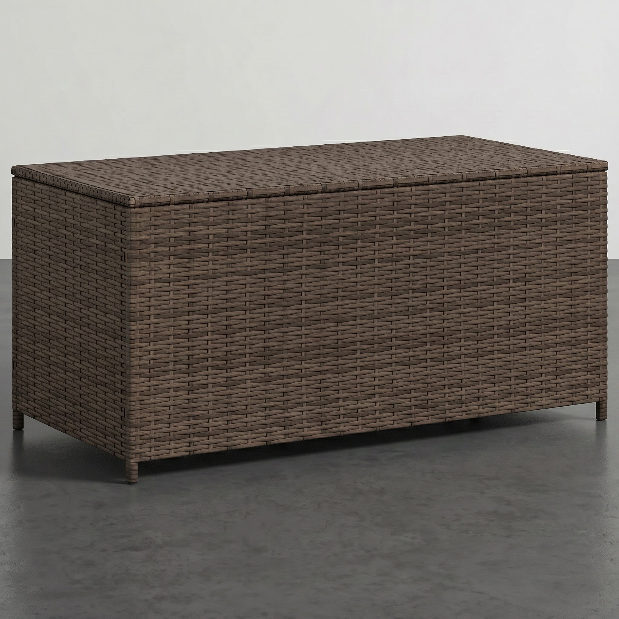 Coffre de rangement tressé