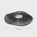 Abat-jour décoratif en corde de papier