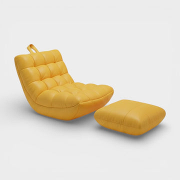 Fauteuil Relax Cuir matelassé