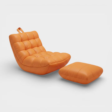 Fauteuil Relax Cuir matelassé