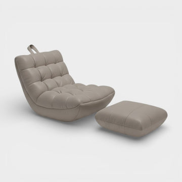 Fauteuil Relax Cuir matelassé