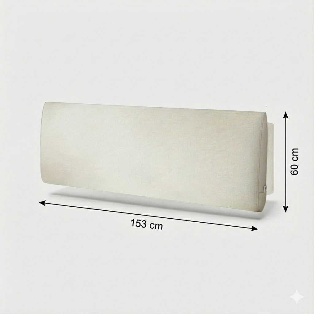 Tête de lit moderne rembourrée avec coussin mural