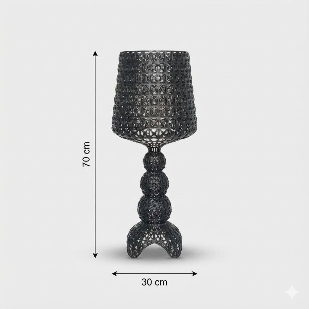 Lampadaire Italien Verre Acrylique