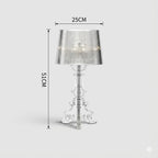 Lampe Baroque Transparente Moderne Créative