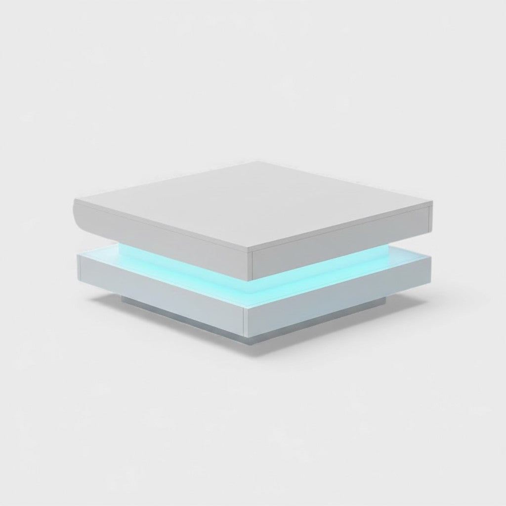 Table basse LED connectée