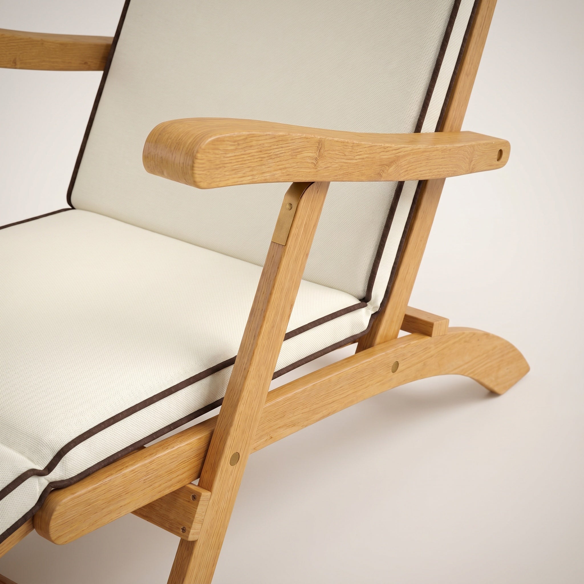 Transat inclinable avec coussin